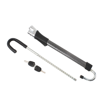 Auto protiv krađe zaključavanje - univerzalno, izvlačivi trokutasti dizajn, čelično kućište, bakreno jezgro, model ZGC-059988