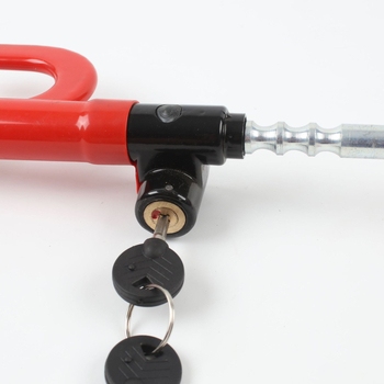 T-típusú kormányzár, acél, rézmaggal, CQ-6088C modell, univerzális