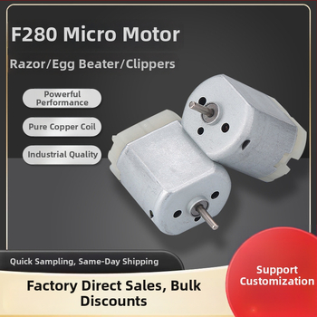 DC mikromotors mazām sadzīves ierīcēm un spēlēm, zem 36V, 76% efektivitāte