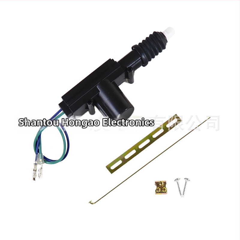 Automašīnas centrālā slēdža motors, 12V, 2 vadi, vara motors, 100000 ciklu kalpošanas laiks