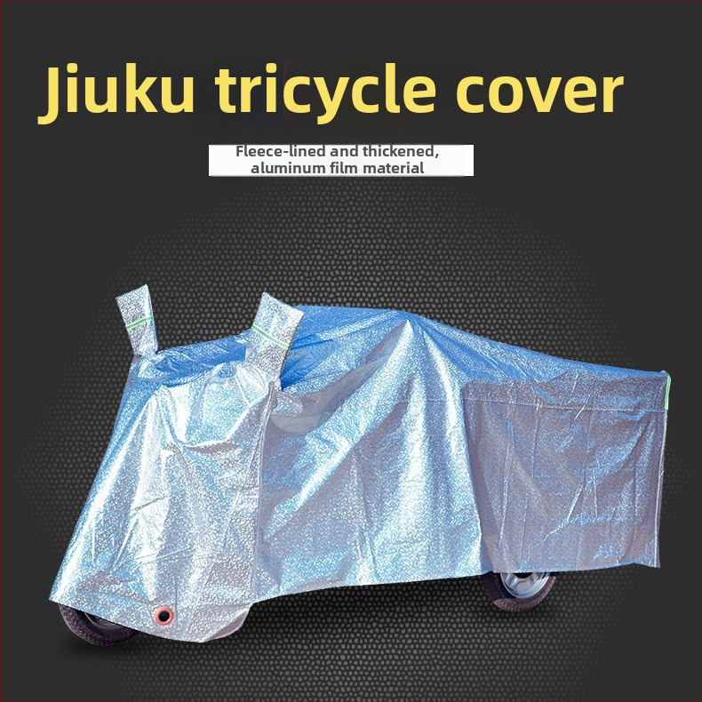 Husă pentru tricicleta electrică – Nine Libraries, folie de aluminiu, potrivită pentru tricicleta electrică și scuterul pentru vârstnici, greutate 1,5 kg, personalizare disponibilă