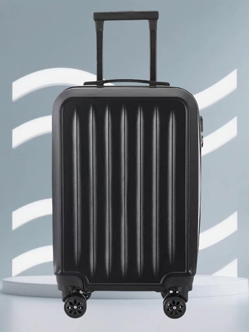 Βαλίτσα ταξιδιού από PP υλικό, κανονική κλειδαριά συνδυασμού, τροχοί 360°, άνοιγμα με φερμουάρ, βάρος περίπου 1,9 κιλά