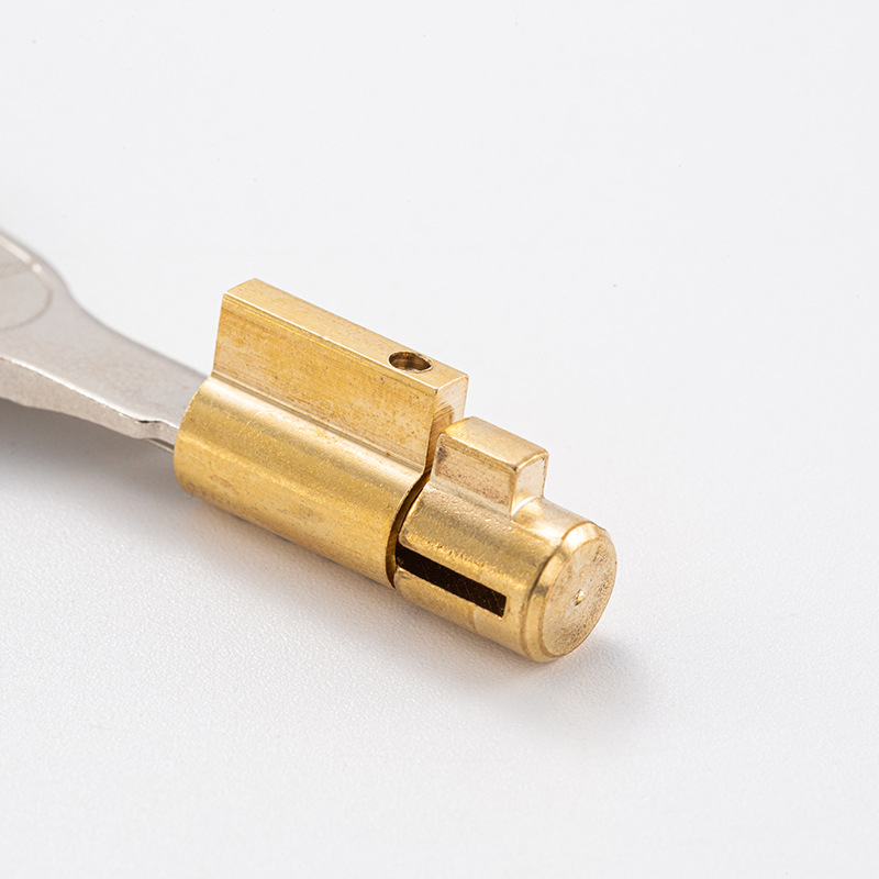 Industriālais aizslēga cilindrs, pilnīgi vara, XS1013 modelis, Double Tiger, piemērots piekabei, garāžai un rūpnieciskajiem aizslēgumiem, autorizēta privāta zīmola