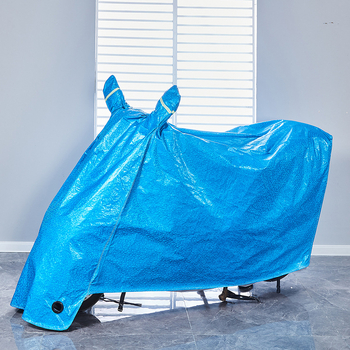 Copertă de ploaie din folie de aluminiu pentru două roți, protecție împotriva prafului, greutate 0,7 kg, potrivită pentru motociclete și mașini electrice