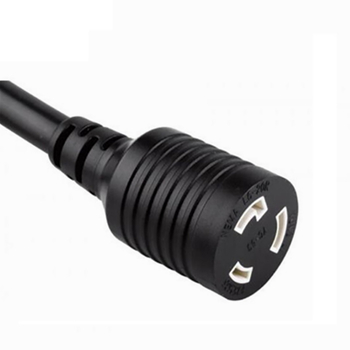 RV átalakító kábel L5-30P-től 5-15R-ig, menetes zárómechanizmus, leesés elleni védelem, UL tanúsítvány, 110-120V, XC márka