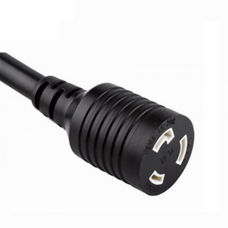 RV átalakító kábel L5-30P-től 5-15R-ig, menetes zárómechanizmus, leesés elleni védelem, UL tanúsítvány, 110-120V, XC márka