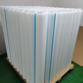 PE védőfólia magasfényű felületekhez, 98%-os átlátszóság, akril olajos ragasztó, vastagság 3–15 μm, anyag: PE, mag: műanyag, alkalmazások: optikai üveg, rozsdamentes acél, magas fényű műanyagok