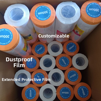 Védő maszkoló fólia bútorokhoz és autókhoz (vastagság 0,06 mm; magas viszkozitás; anyag: japán papír + PE fólia; alapanyag: papír; hossz testre szabható)