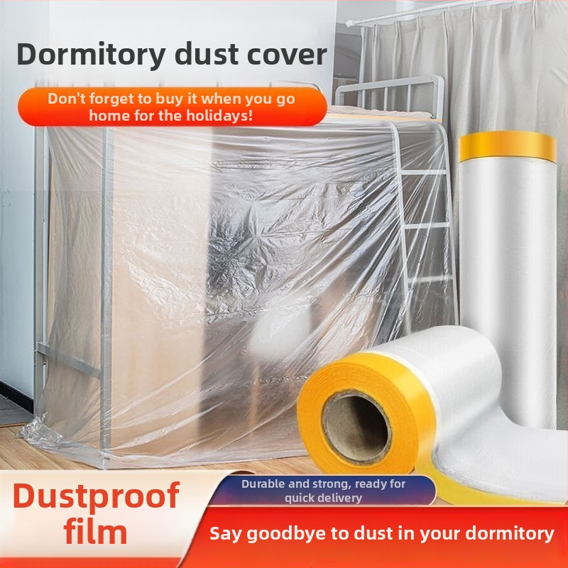 Önklebhető védőfólia dekorációhoz és autófestéshez | PE anyagú védőfilm | Por- és karcolás elleni védelem bútorokra