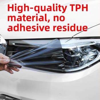 Sticker za svjetla automobila s TPH prozirnim filmom, montaža ljepilom, VIP PPF