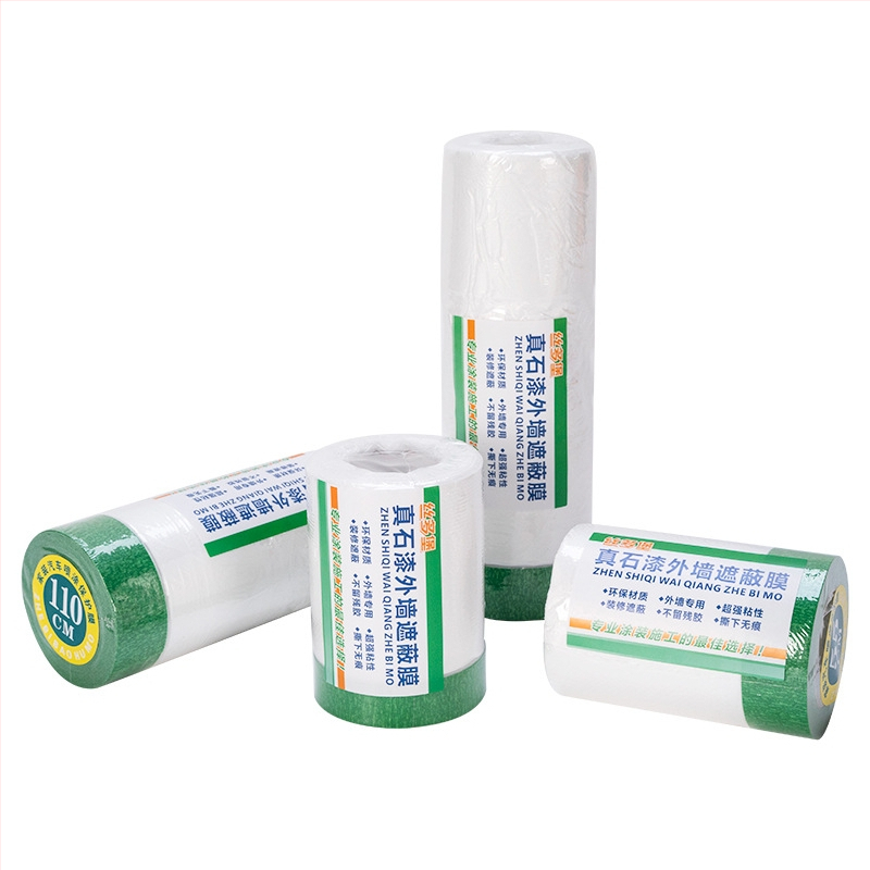 Kültéri falak védőfóliája és autófesték védelme, téphető porálló védőfólia, márka Silk treasure, sorozat Shielding protective film, modell Customized