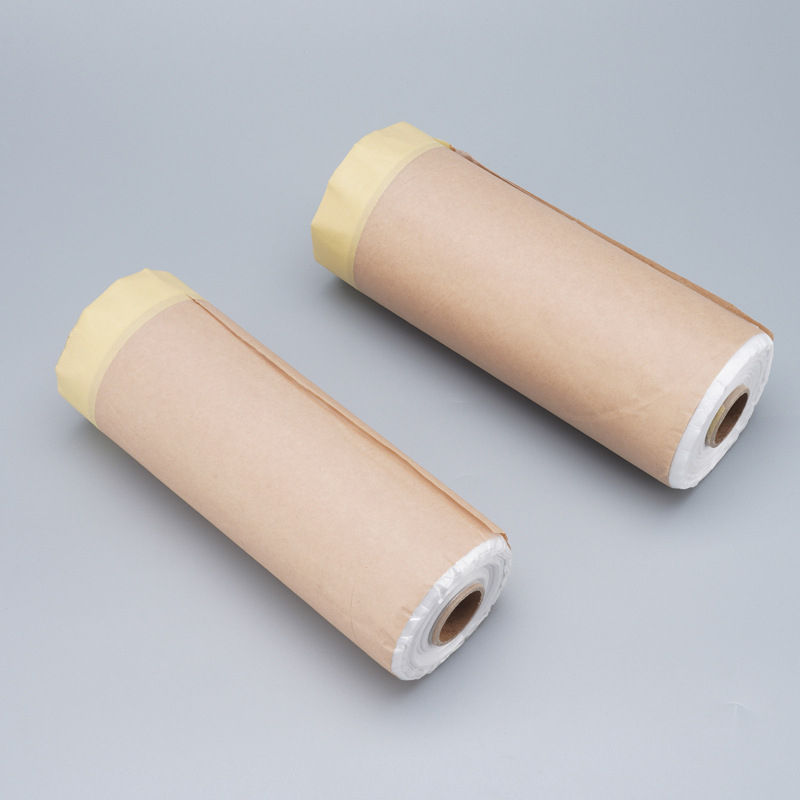 Autófestés maszkoló film (utánzott papírfilm) – PE alapú, testreszabható vastagság, testreszabható ragasztórendszer, PE mag és PE aljzat, Aosheng márka