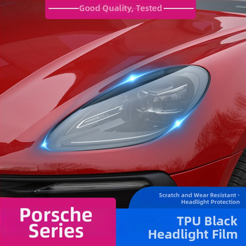 Porsche lukturu aizsardzības plēve TPU caurspīdīga Rabbit Hard