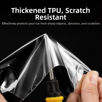 Leapmotor C01/C11/C10/C16 központi pillér védőfólia — B-oszlop ablakvédő, karcolásmentes, kopásálló, nagy felbontású, ragasztószalag