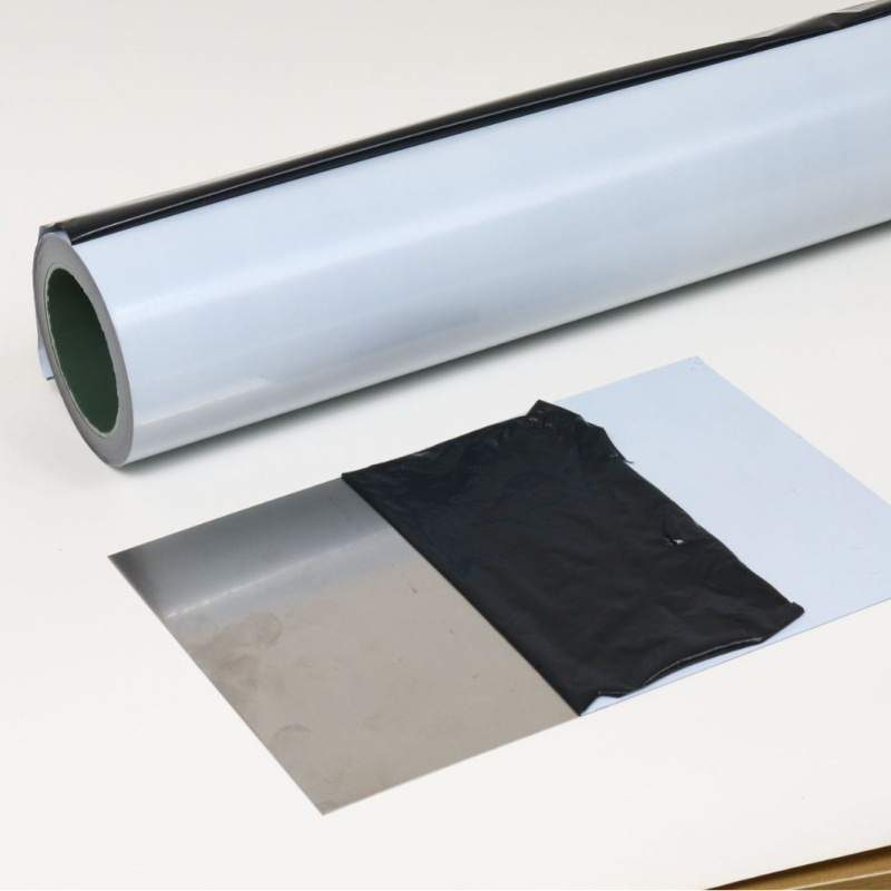 Ajtó- és ablakvédő fólia - PE-filmből készült, víz alapú ragasztóval a por és karcolás elleni védelemhez szállítás közben műanyag alkatrészekhez, rozsdamentes acélhoz, márványhoz és bútorokhoz