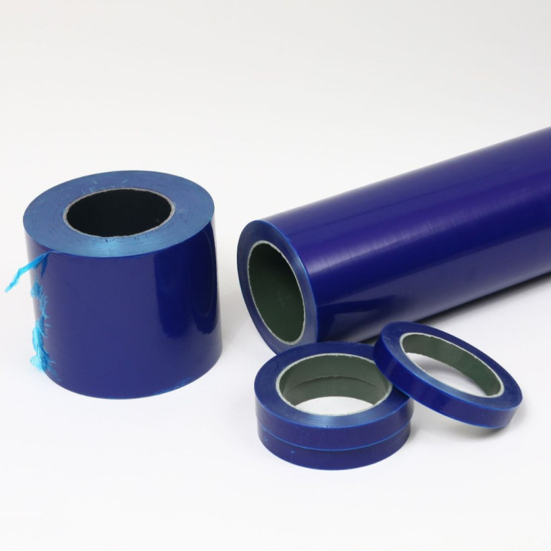 Ajtó- és ablakvédő fólia - PE-filmből készült, víz alapú ragasztóval a por és karcolás elleni védelemhez szállítás közben műanyag alkatrészekhez, rozsdamentes acélhoz, márványhoz és bútorokhoz