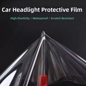 TPU auto lukturu plēve ar gaismas kontroli, krāsu maiņa, pašatjaunojošs