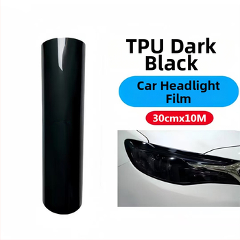 King Platinum TPU automašīnas priekšējo un aizmugurējo lukturu aizsargfilms ar skrāpējumu labošanas funkciju un krāsu maiņu (caurspīdīgs)