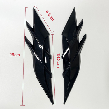 3D ABS декоративен стикер за веждите на фаровете, универсален модел, модел 911#, марка HDELF