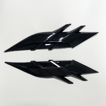 3D ABS декоративен стикер за веждите на фаровете, универсален модел, модел 911#, марка HDELF