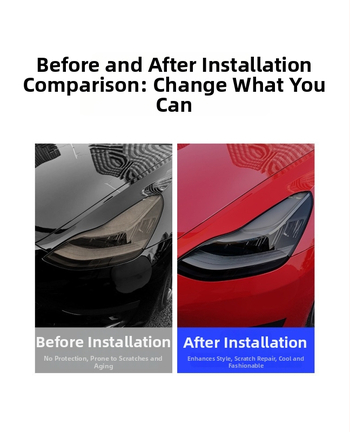 Mozhou TPU aizsargfilma priekšējiem un aizmugurējiem lukturiem Tesla Model 3/Y/X/S