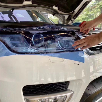 Film de protecție faruri auto Gukawei, material TPH, anti-zgârieturi