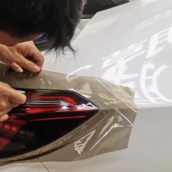 Film de protecție faruri auto Gukawei, material TPH, anti-zgârieturi