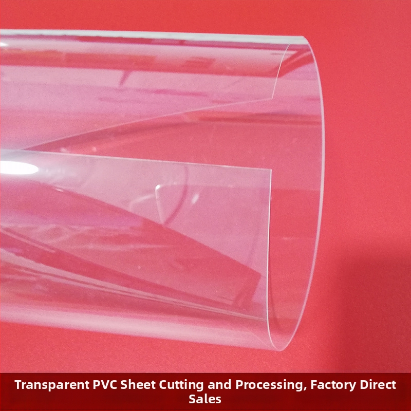 PVC plastmasas plāksne – caurspīdīga klase, nodilumizturīga, siltumizturīga, hidrolīzei izturīga; Modelis Jiaodong