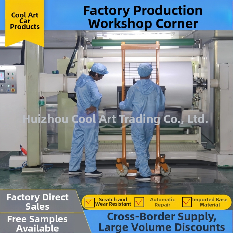 Automobiļa PET krāsu maiņas plēve, Wei Dun zīmols, PET materiāls, 1 gadu garantija