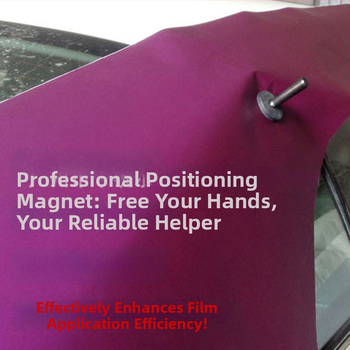 Μαγνητικός τοποθετητής φιλμ αυτοκινήτου με πλαστική λαβή και μαγνήτη περιτυλιγμένο με καουτσούκ – 46 g