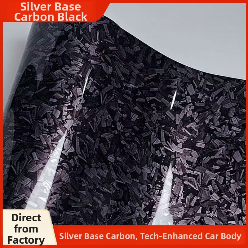 Automobiļa iekšējā aizsardzības plēve ar ziedu karbona tekstūru un elastīgu pamatslāni (PVC materiāls; 2 gadu garantija; viegla uzstādīšana ar gaisa atslābināšanas kanāliem; UV noturīgs pārklājums)