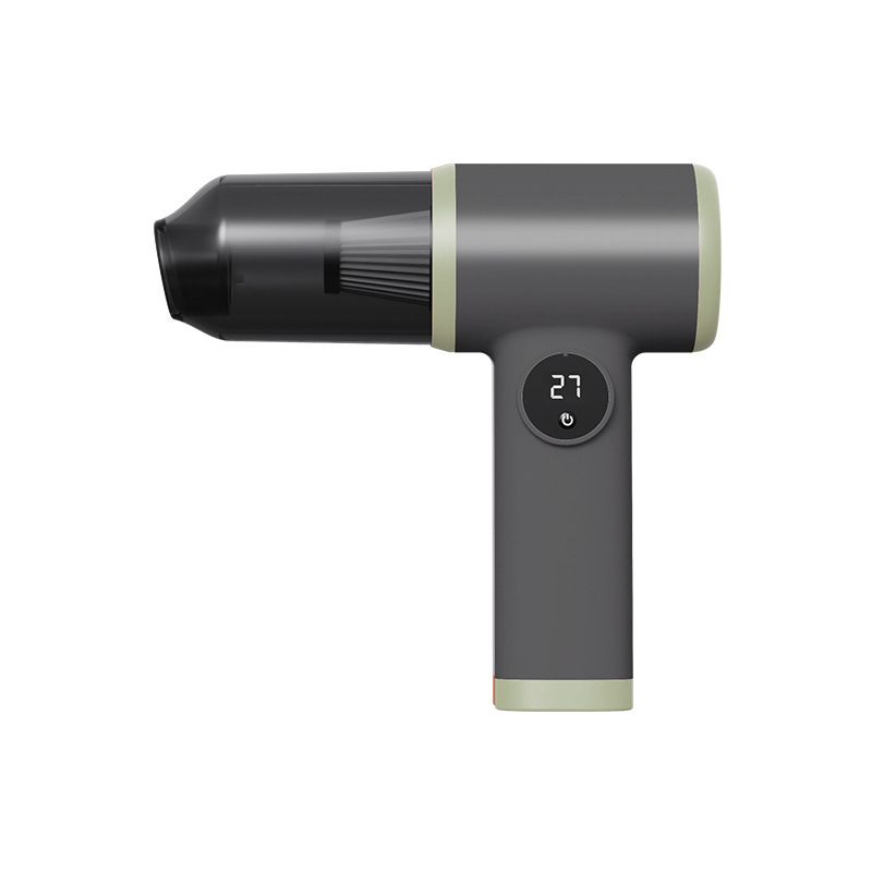 Портативна безжична прахосмукачка за кола и дом, вградена батерия, 45 W, плосък накрайник, кутия за прах