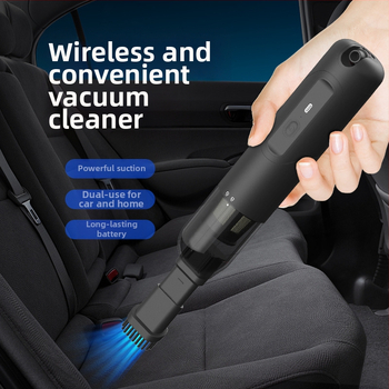 NEWO Μικρή ασύρματη ηλεκτρική σκούπα αυτοκινήτου, επαναφορτιζόμενη, 11.1V, 56W, 5500Pa ισχυρή αναρρόφηση