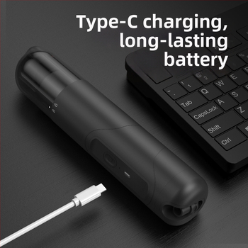 NEWO Μικρή ασύρματη ηλεκτρική σκούπα αυτοκινήτου, επαναφορτιζόμενη, 11.1V, 56W, 5500Pa ισχυρή αναρρόφηση