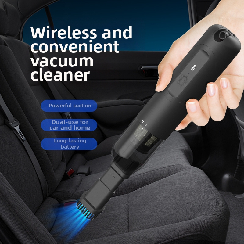 NEWO Μικρή ασύρματη ηλεκτρική σκούπα αυτοκινήτου, επαναφορτιζόμενη, 11.1V, 56W, 5500Pa ισχυρή αναρρόφηση
