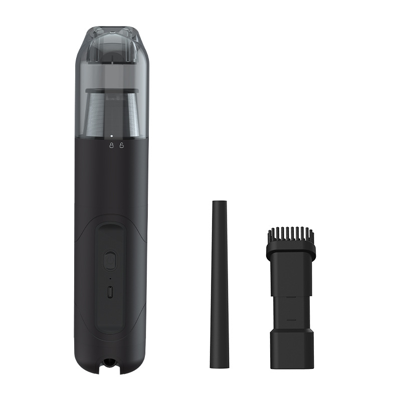 NEWO Μικρή ασύρματη ηλεκτρική σκούπα αυτοκινήτου, επαναφορτιζόμενη, 11.1V, 56W, 5500Pa ισχυρή αναρρόφηση