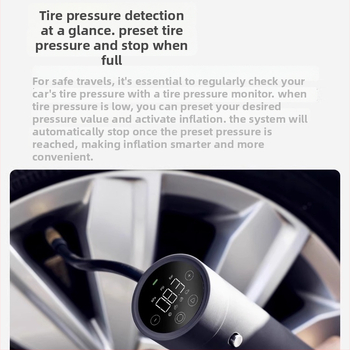 Lydsto φορητός ασύρματος ηλεκτρικός σκουπι αυτοκινήτου με αντλία ελαστικών, 5V, 10W, 7500Pa, επαναφορτιζόμενος