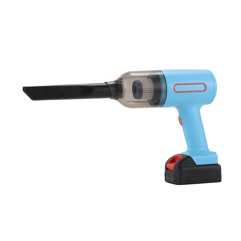 Φορητή σκούπα αυτοκινήτου με διπλή λειτουργία: αναρρόφηση και φύσημα (9000 Pa, 12 V, 90 W), ασύρματη, επαναφορτιζόμενη