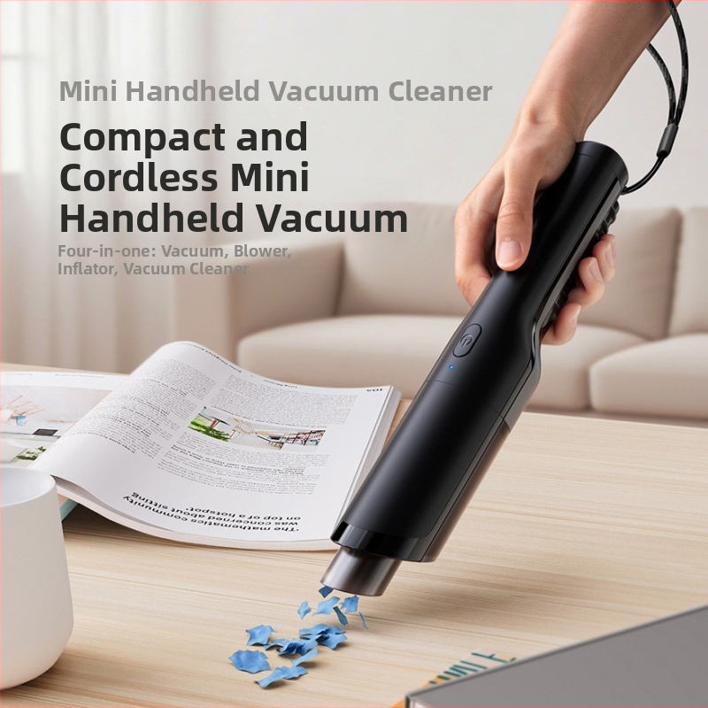 Phisinic juhtmevaba auto tolmuimeja – käeshoitav, kahekordne imemis- ja puhumisfunktsioon, 3100–4000 Pa, sisseehitatud 1001–1600 mAh aku, müratase 46–70 dB