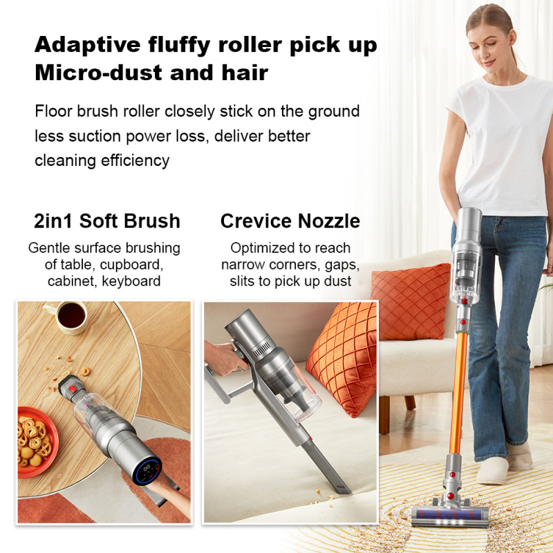 Liectroux i10 Juhtmevaba käsitolmuimeja — mitmekülgne kodu ja auto kasutamiseks, 22.2 W, 5000 Pa imemine, 2000–2500 mAh aku, tööaeg 0–1 h, helitugevus 70 dB