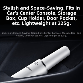 Midea juhtmevaba käeshoitav tolmuimeja auto TK2C – kahekordne kasutus auto ja kodu jaoks, tugev imemine, sisseehitatud 1600–2000 mAh aku, kuni 1 tunni tööaeg, imemisjõud alla 2000 Pa