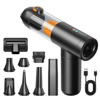 Ασύρματο χειροκίνητο σκουπάκι καθαρισμού – 11.1V, 20000 Pa ισχύς αναρρόφησης, 120 W, αυτονομία 12–30 λεπτών, λειτουργία φουσκώματος