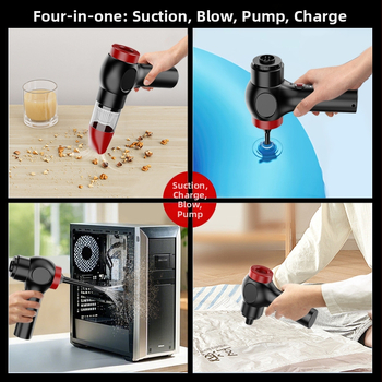 Juhtmevaba auto tolmuimeja märg- ja kuivpuhastuseks, 120 W, sisseehitatud 2000–2500 mAh aku, lame otsik, madal müratase