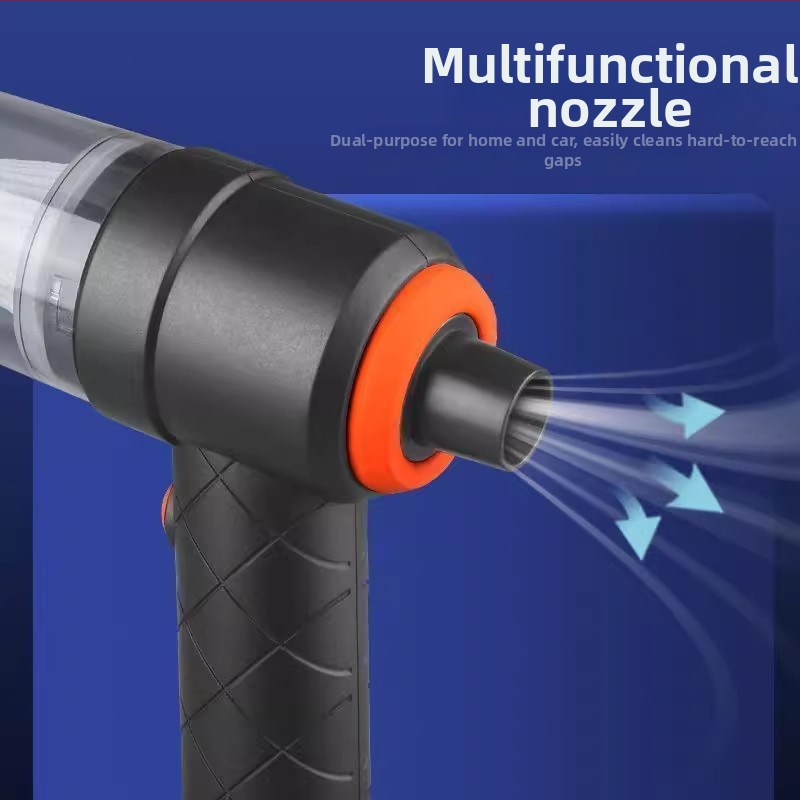 Bezpildes rokas automašīnas putekļsūcējs, portatīvs, ar bezvadu uzlādi, 45W, sūkšanas jauda zem 10 kPa, noņemama 500 mAh baterija, modelis YT-M2042