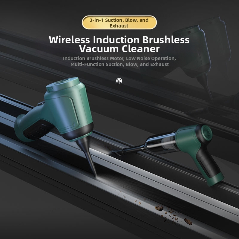 Haoyi bezvadu putekļu sūcējs – automašīnām un mājām, 90 W, 11000 Pa, uzlāde, uzpūšanas funkcija