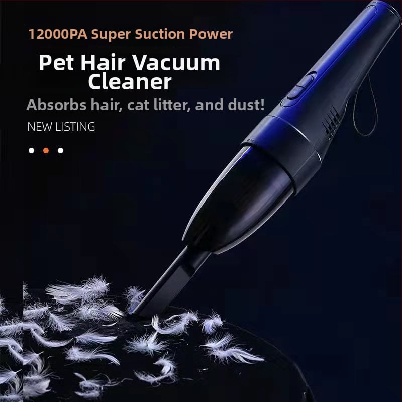 Rankinis dulkių siurblys automobiliui su 5500Pa siurbimo galia, 12V, 120W, maitinimas iš 12V cigaretės, modelis YS-002, dulkių valymo funkcija