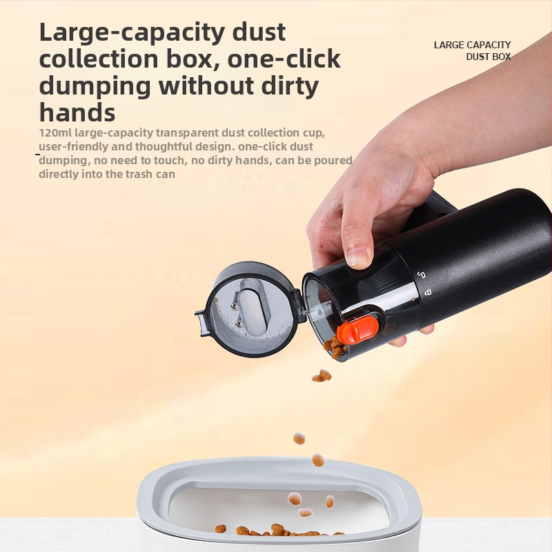 Belaidė rankinė dulkių siurblys automobiliui, brushless variklis, mini, su dideliu siurbimo galingumu (70 W, 11,1 V, 16000 Pa, 20 min baterijos veikimo laikas)