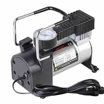 12V mini prijenosna metalna pumpa za automobil s jednoscilindričnim dizajnom i višefunkcionalnim električnim inflatorom