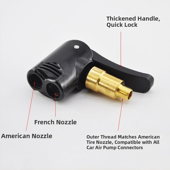 Automobilska pumpa za zrak s produžnim mlaznicama i USB punjenjem, 220W, 30 L/min, digitalni zaslon, višecilindrični dizajn