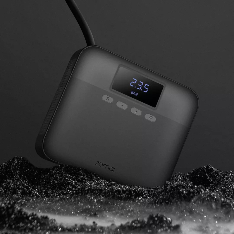 70Mai TP03 Automobilska pumpa za pneumatike, Youth verzija, 12V, 120W, USB punjenje, Digitalni zaslon, 25 L/min